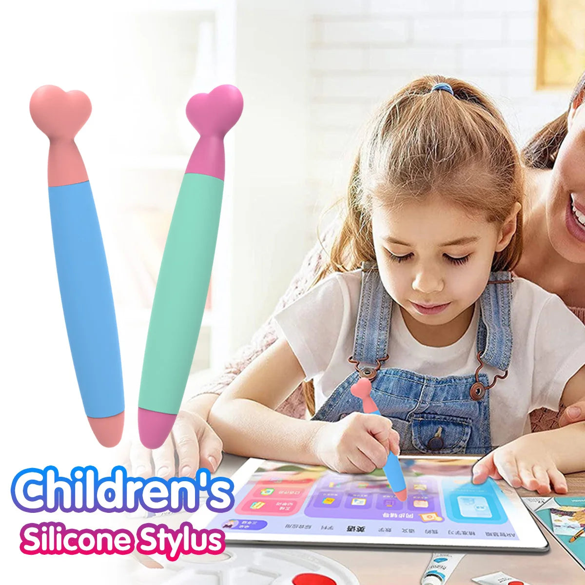 Kids Stylus Pen Touch Screen Tablet  Android Phone Drawing Writing Child Stylus Pencil for Iphone Ipad Samsung Xiaomi