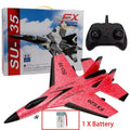 RC Foam Aircraft SU-35 Plane 2.4G Radio Control Glider Remote Control Fighter Plane Glider Airplane Foam Boys Toys for Children