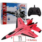 RC Foam Aircraft SU-35 Plane 2.4G Radio Control Glider Remote Control Fighter Plane Glider Airplane Foam Boys Toys for Children