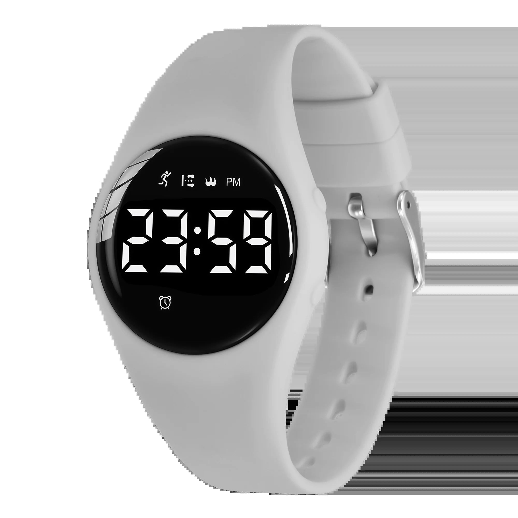 Kids Fitness Watch Digital Activity Tracker Watch for Kids Ages 3-12 Non-Bluetooth Alarm Count Steps Wrist Watch for Kids