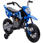 12V Kids Electric Motorcycle W/ Twist Grip Throttle, Music