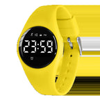 Kids Fitness Watch Digital Activity Tracker Watch for Kids Ages 3-12 Non-Bluetooth Alarm Count Steps Wrist Watch for Kids
