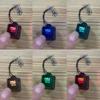 RGB Backlit Cherry MX Key Switch Shaft Tester Keychain Mechanical Keyboards Switch Testing Tool Stress Relief Toys