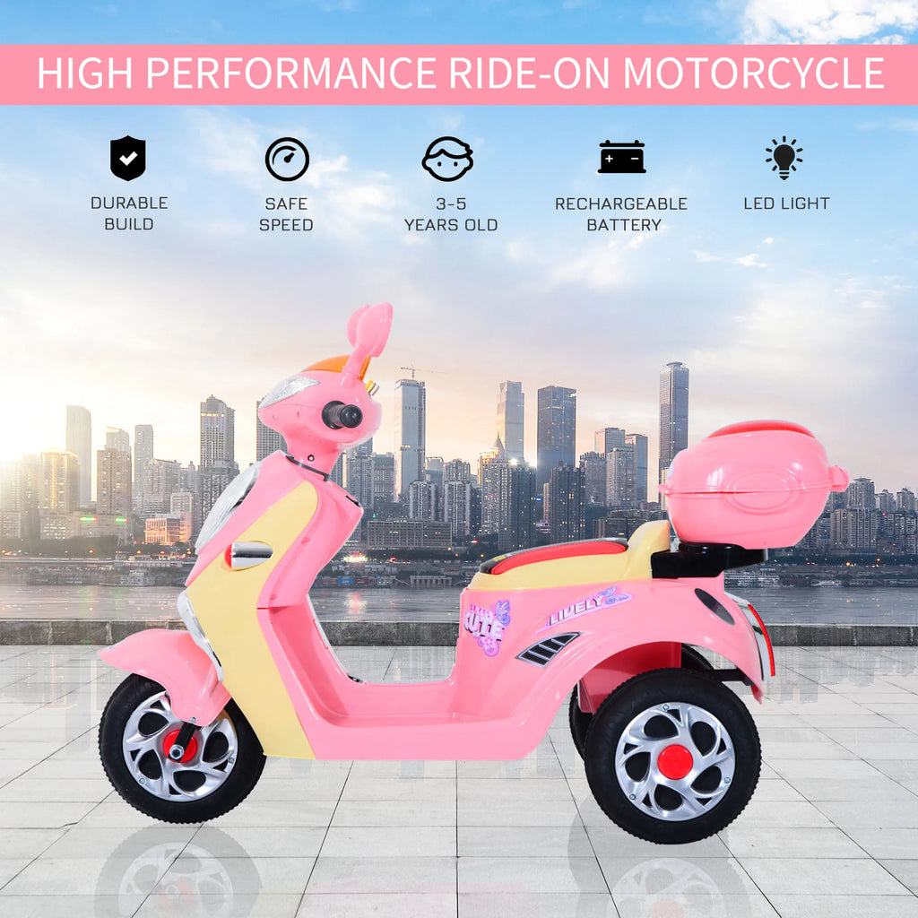 Electric Ride on Toy Car Kids Motorbike Children Battery Tricycle