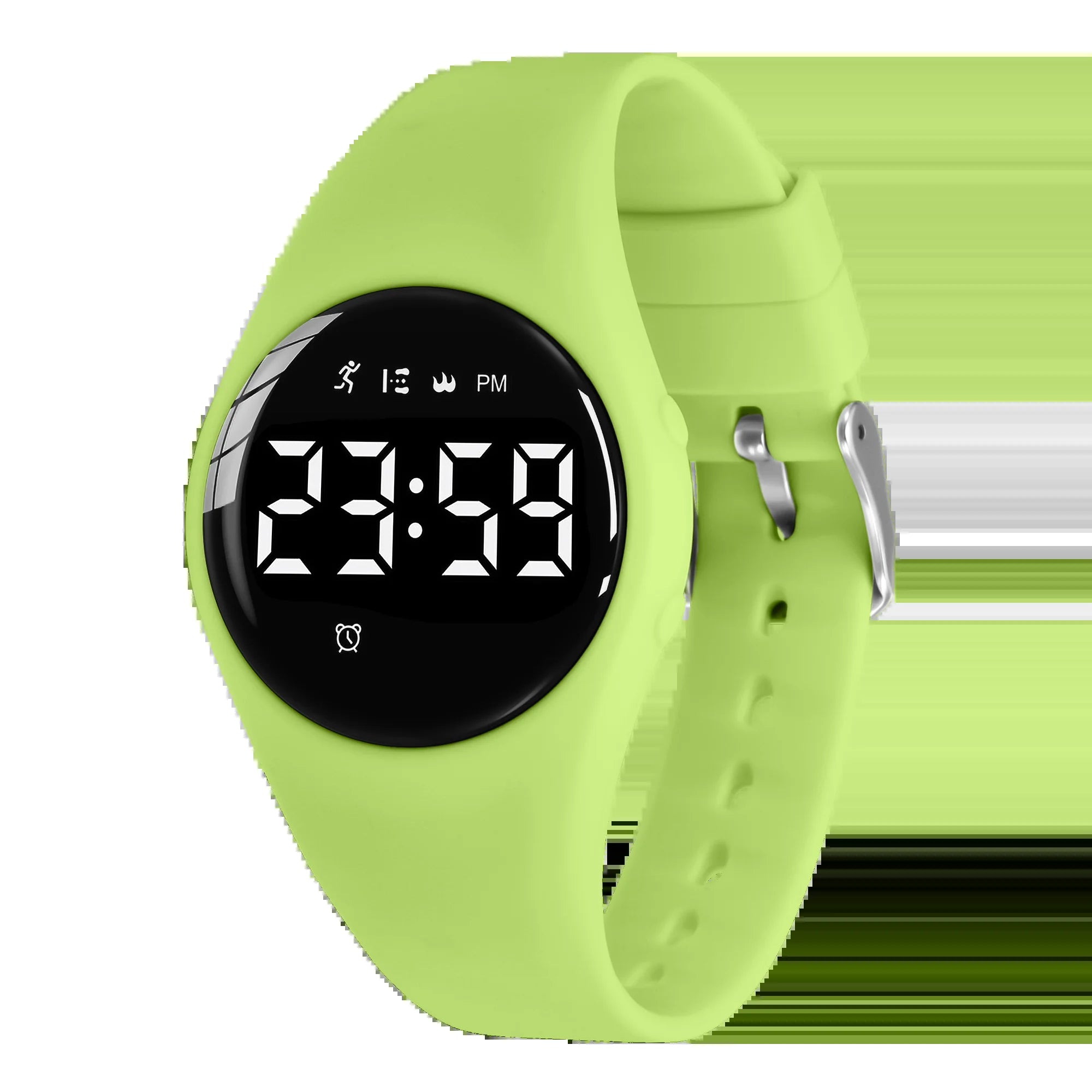Kids Fitness Watch Digital Activity Tracker Watch for Kids Ages 3-12 Non-Bluetooth Alarm Count Steps Wrist Watch for Kids