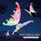 Children Electric Butterfly Wings Elf Wings Costume Magic Led Bats Wing Cosplay Dress up for Kids Birthday Gift Toys