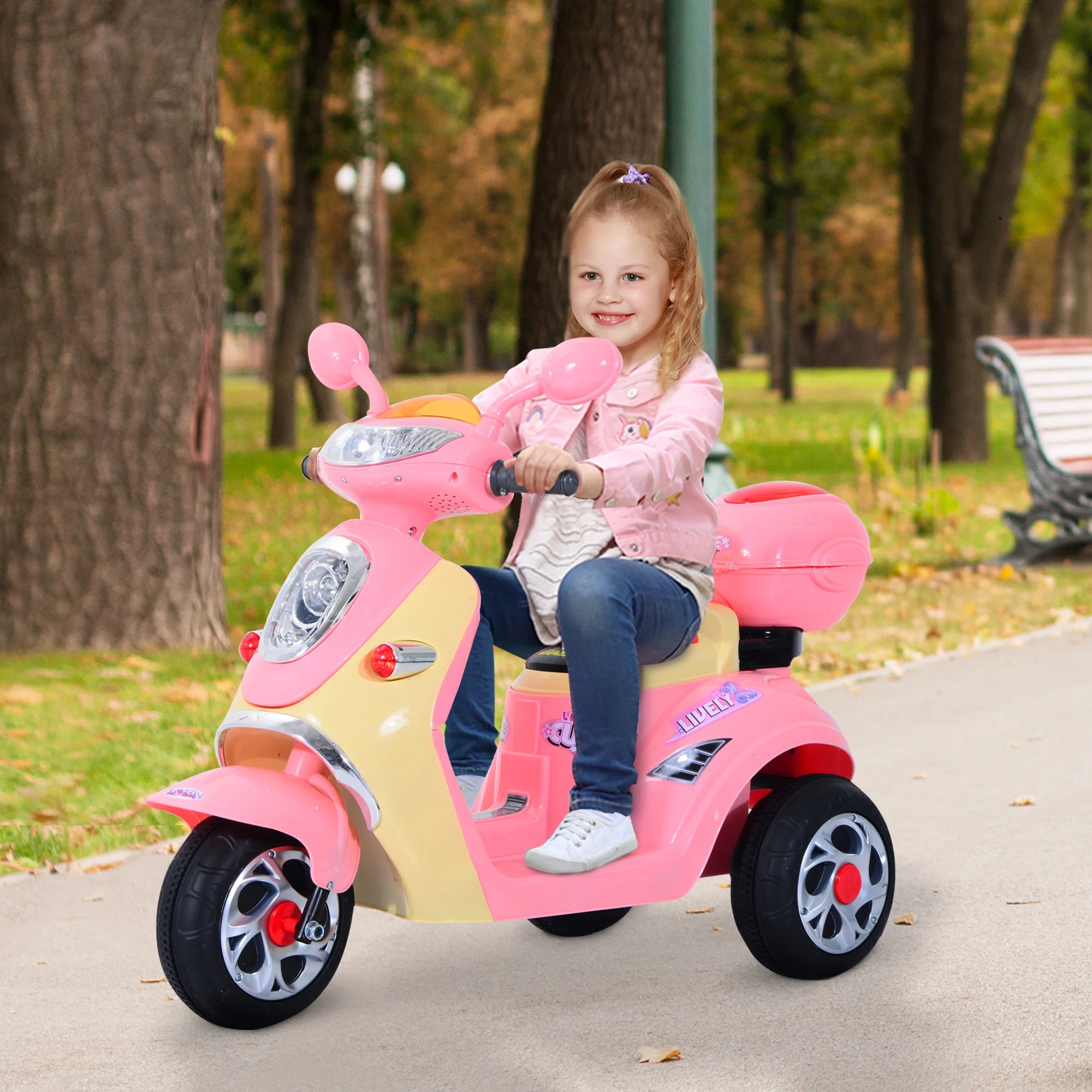 Electric Ride on Toy Car Kids Motorbike Children Battery Tricycle