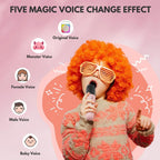 Karaoke Machine for Kids Portable Bluetooth Speaker with Wireless Microphones Birthday Family Party Gifts for Girls Boys Toys