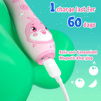 Kids Electric Toothbrush Child Dolphin Colorful Observing LED 2 Mins Smart Timer IPX7 Waterproof Teeth Cleaning