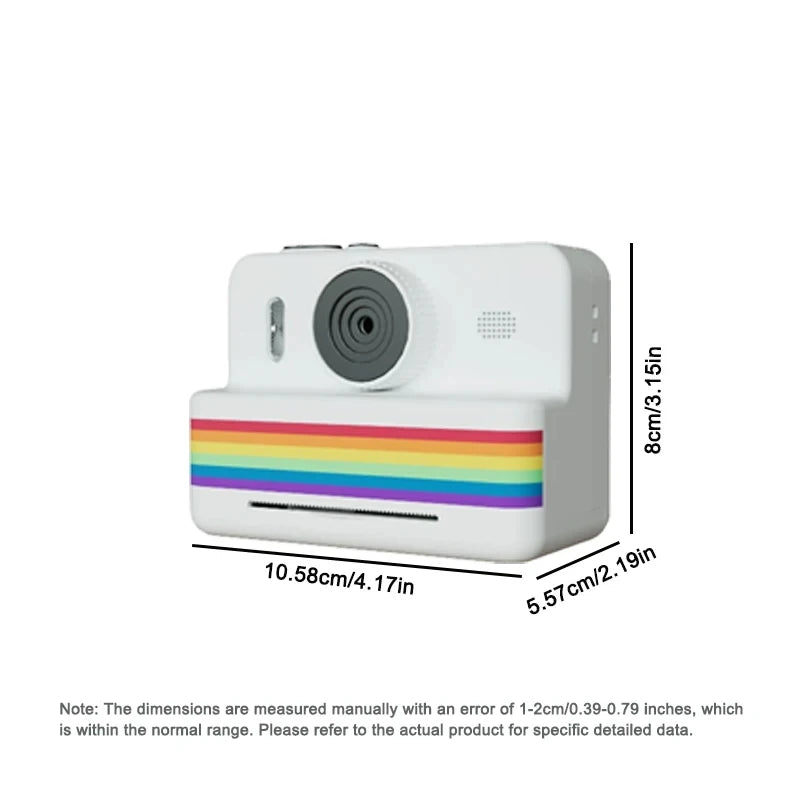 Digital Children Camera for Photography Mini Printer Portable Thermal Instant Print Photo Kids Camera 2.8Inch HD Video Toy Gifts