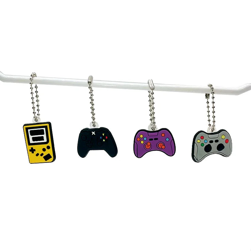 1PCS Game Controller Keychain Joystick Gamepad Keyring Handbag Accessories Car Key Room Key Pendant Kids Birthday Free Gifts
