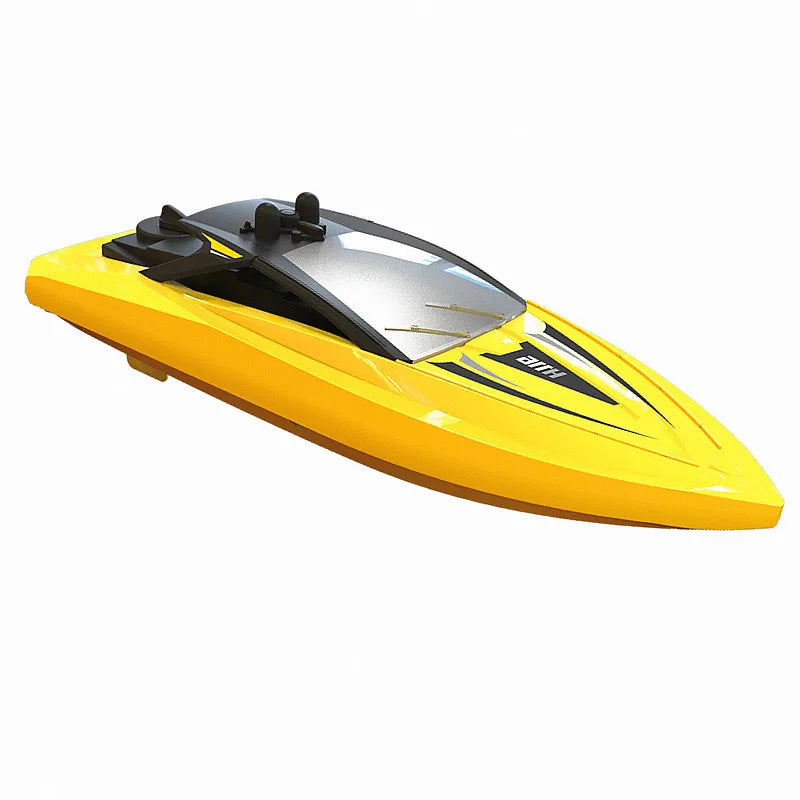 2.4G Remote Control Low Speed Boat Electric Speedboat Rechargeable Competitive Boat Racing Children Water Outdoor Toy Boat
