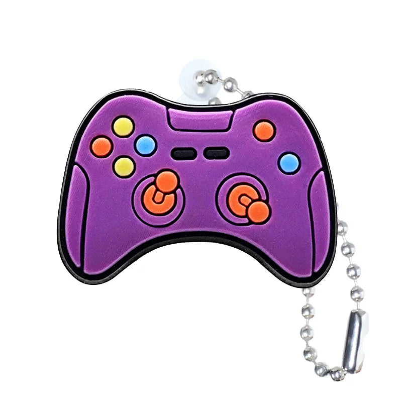 1PCS Game Controller Keychain Joystick Gamepad Keyring Handbag Accessories Car Key Room Key Pendant Kids Birthday Free Gifts