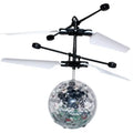 Led Light Suspension Crystal Ball Infrared Induction RC Gesture Control Colorful Glowing Toys Flying Unique Gift for Kids