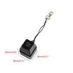 RGB Backlit Cherry MX Key Switch Shaft Tester Keychain Mechanical Keyboards Switch Testing Tool Stress Relief Toys