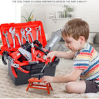 Kids Toolbox Kit Educational Toys Simulation Repair Tools Toys Learning Engineering Puzzle Toys Gifts Electric Drill Screwdrive