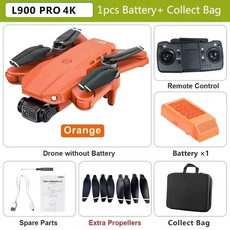 Discover the NEW L900 Pro MAX GPS Drone: Capture Stunning 4K HD Footage with Advanced Obstacle Avoidance and 5G WiFi Technology!