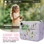 Digital Children Camera Photography Instant Print Photo Kids Video Recorder Mini Thermal Printer Video Educational Birthday Gift