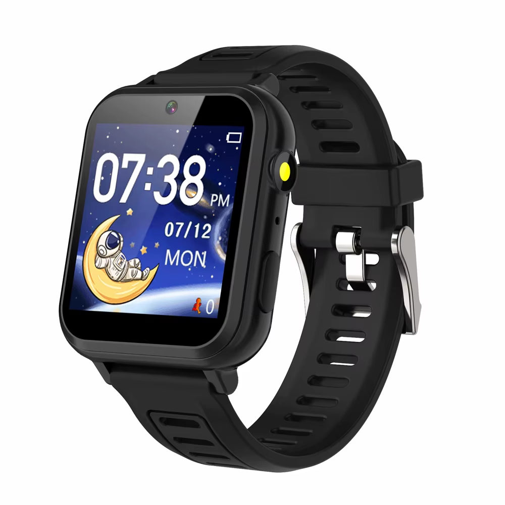 Children'S Wristwatch 24 Games Kids Smart Watch Music Play Pedometer Tracker Time Display Video Audio Record Torch Smartwatch