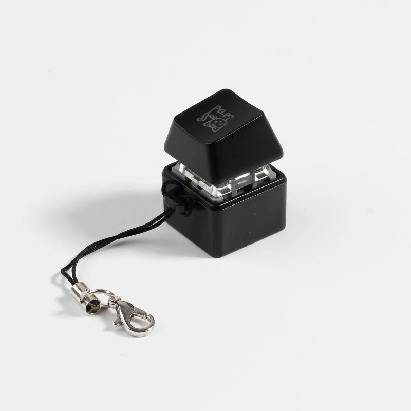RGB Backlit Cherry MX Key Switch Shaft Tester Keychain Mechanical Keyboards Switch Testing Tool Stress Relief Toys