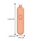 Kids Electric Nail File 360 Degree Rotating Light up Nail Clipper Low Noise Children Nail File Lightweight Nail Clippers For
