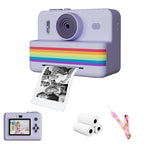 Digital Children Camera for Photography Mini Printer Portable Thermal Instant Print Photo Kids Camera 2.8Inch HD Video Toy Gifts