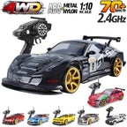 HOT 1:10 4Wd 70Km/H High Speed Drift Racing RC Car Simulation Gtr Car Toy Off-Road Rc Car Kids Toys