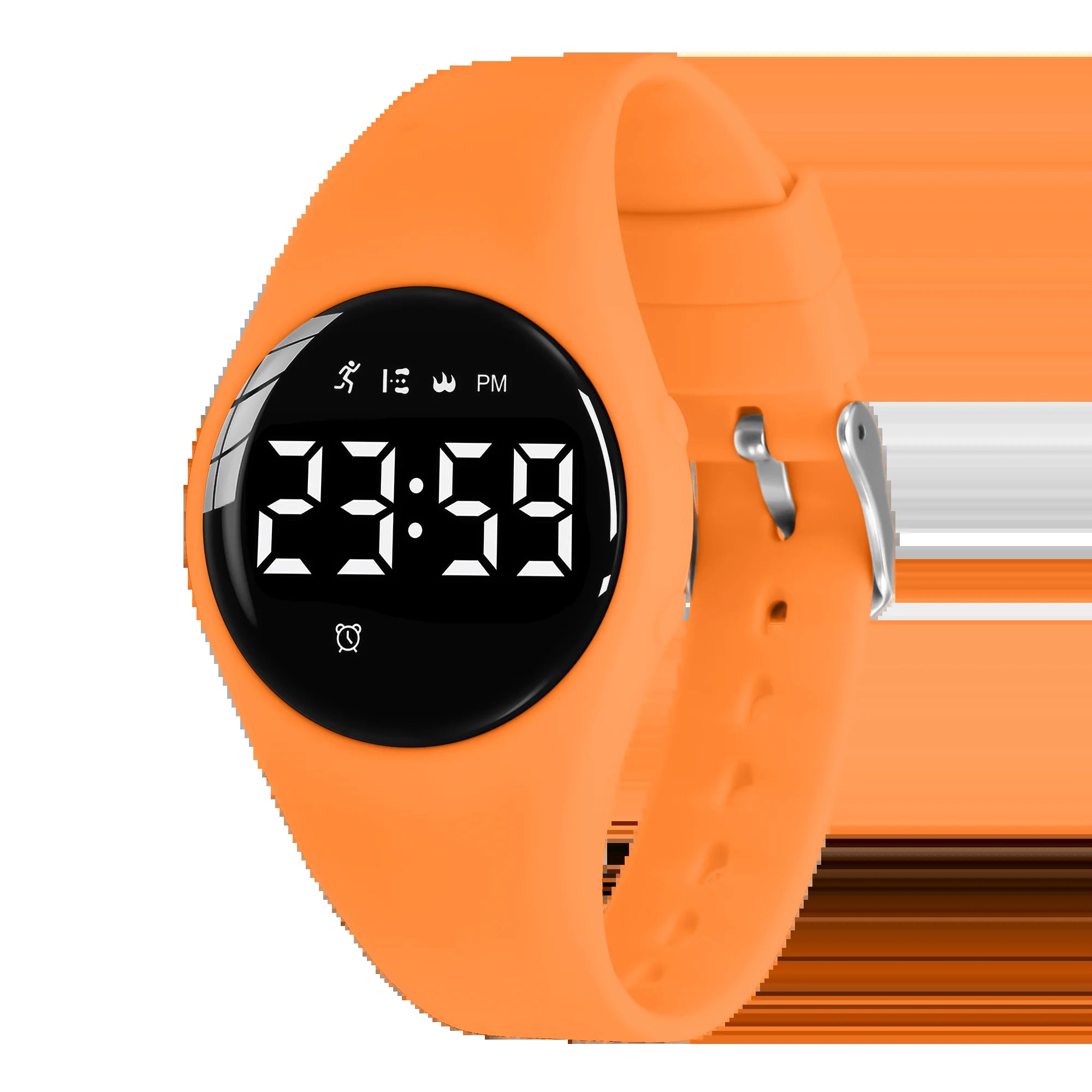Kids Fitness Watch Digital Activity Tracker Watch for Kids Ages 3-12 Non-Bluetooth Alarm Count Steps Wrist Watch for Kids