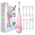 Kids Electric Toothbrush Child Dolphin Colorful Observing LED 2 Mins Smart Timer IPX7 Waterproof Teeth Cleaning