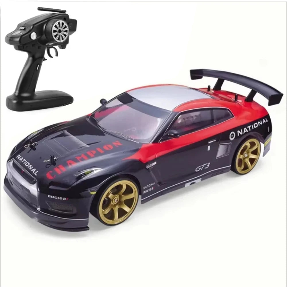 HOT 1:10 4Wd 70Km/H High Speed Drift Racing RC Car Simulation Gtr Car Toy Off-Road Rc Car Kids Toys
