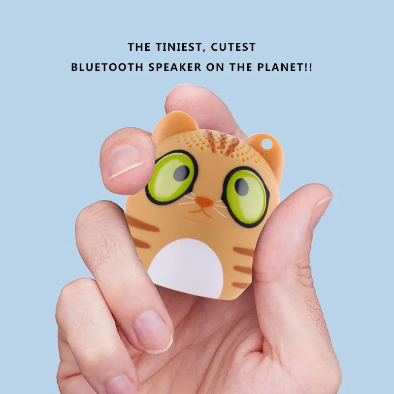 Mini Bluetooth Speaker 3W TWS Stereo Small Wireless Speaker Portable Animal Pet Micro Speaker Christmas