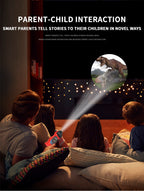 Multi-Pattern Projection Toy Projector Electronic Luminous Toy Flashlight