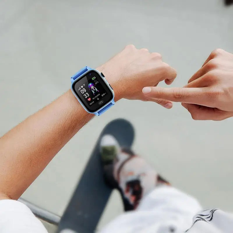 4G Smart Watch SOS GPS Location Simcard Call Child Smartwatch Camera Waterproof Charging Watch for Boys Girls Kids