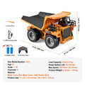 RC Car Children Toys Remote Control Dump Truck Toys 9-Channel with Battery for Toddlers Electric Car Kids Toys Gift