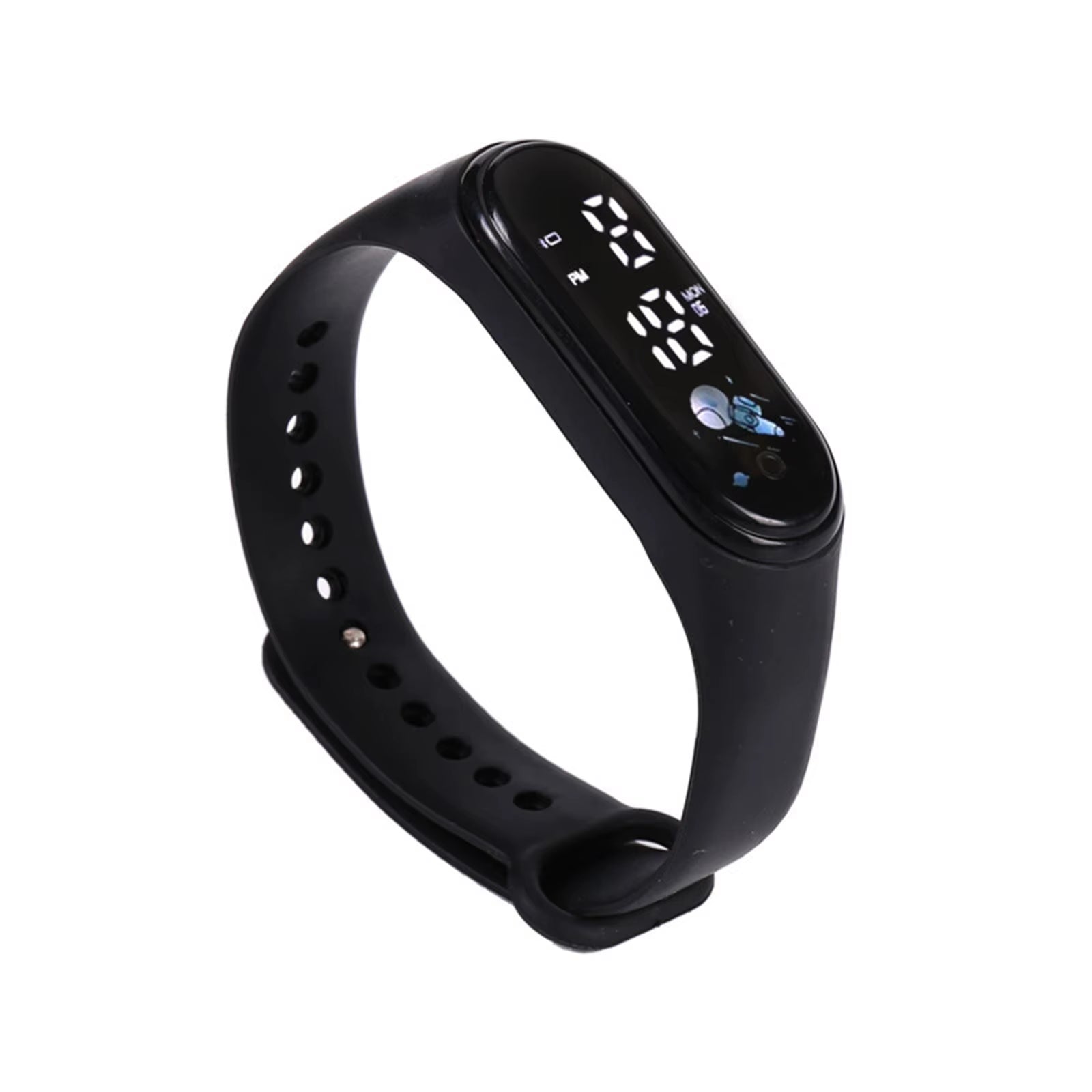 Kawaii Smart Watch for Kids Fashion Outdoor Waterproof Sports Kids' Watches Boy Girls Digital Watches Silicone Montre Enfant