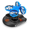 RC Boat Water Land and Air Four-Axis Hovercraft Three-In-One Multi-Function Toy One-Button Tumbling Mini Drone