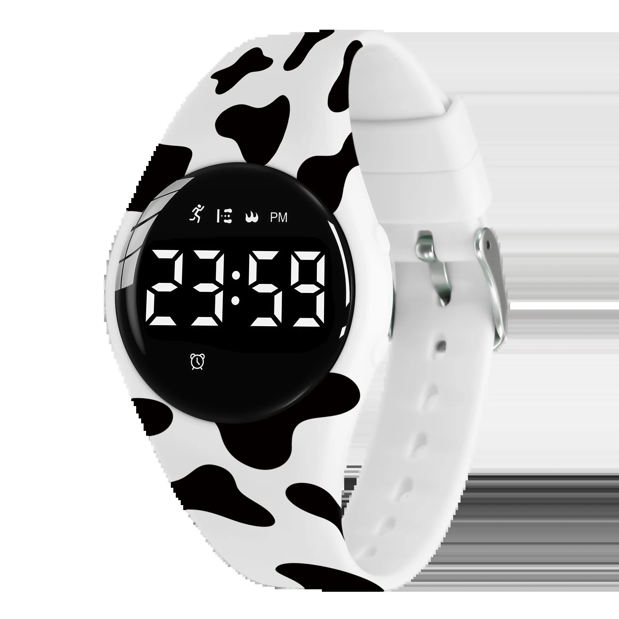 Kids Fitness Watch Digital Activity Tracker Watch for Kids Ages 3-12 Non-Bluetooth Alarm Count Steps Wrist Watch for Kids